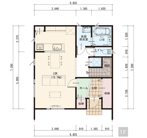 「Simple roof」設計図